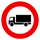 Verbot f&uuml;r Kfz &uuml;ber 3,5 t